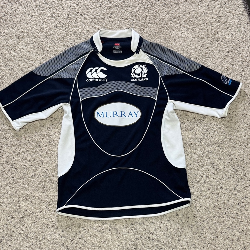 2007 Canterbury Navy Rugby Jersey